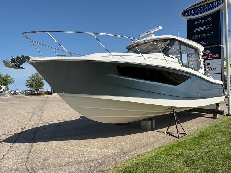 The Image of 2025 Boston Whaler 365 Conquest boat displayed at Colony Marine dealership. - 0