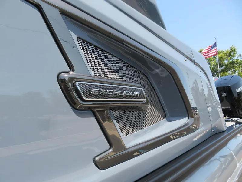 Slide: The Image of 2026 Avalon Excalibur Elite Windshield with sleek design and chrome detailing. - 12