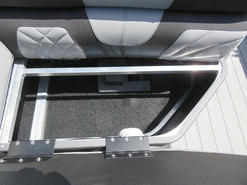 Slide: The Image of 2026 Avalon Excalibur Elite Windshield interior, showcasing seat design and storage compartment. - 37