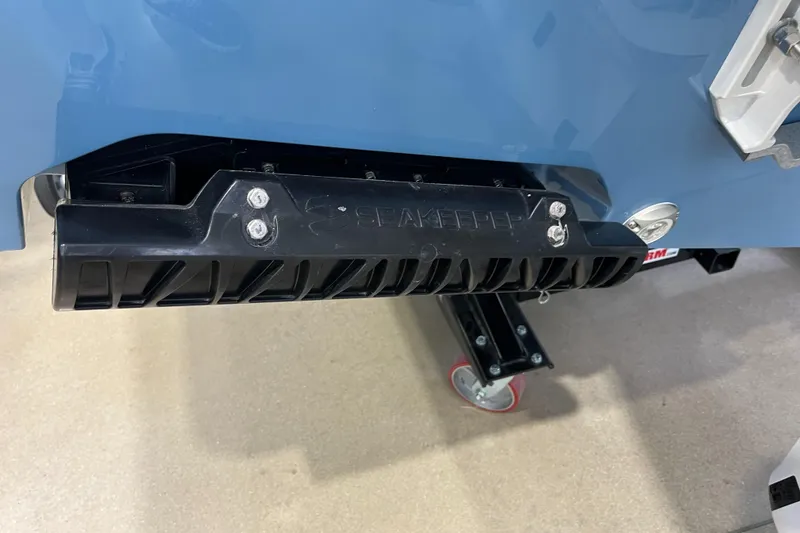 Slide: The Image of 2025 Sportsman Open 282 Center Console with Seakeeper stabilizer detail. - 21