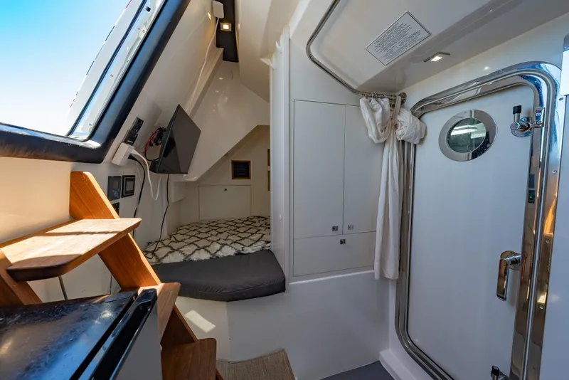 Slide: The Image of Lazarette With Captain's Full Bunk - 34