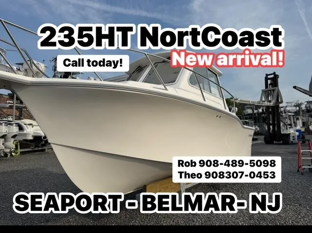 The Image of 2025 NorthCoast 235 HT boat, new arrival at Seaport Belmar, NJ. Call Rob or Theo today! - 0