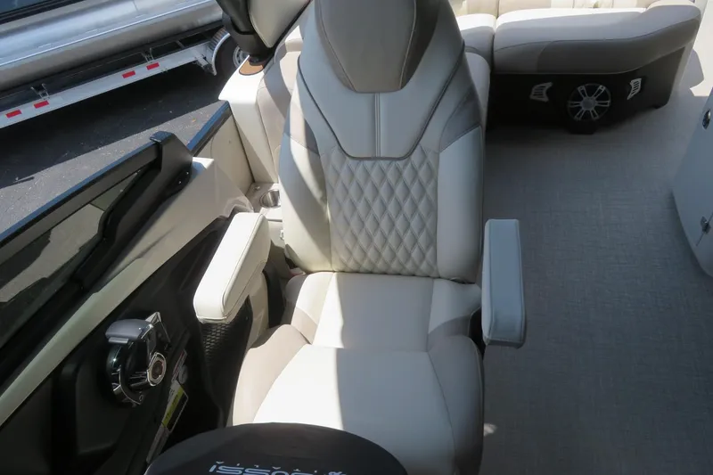 Slide: The Image of Interior of 2026 Avalon Excalibur LTD Elite Windshield with quilted leather seats. - 46