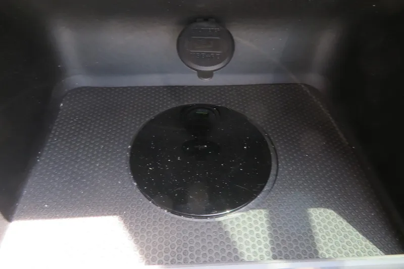 Slide: The Image of 2026 Avalon Excalibur LTD Elite Windshield control panel with chrome finish and start button. - 66