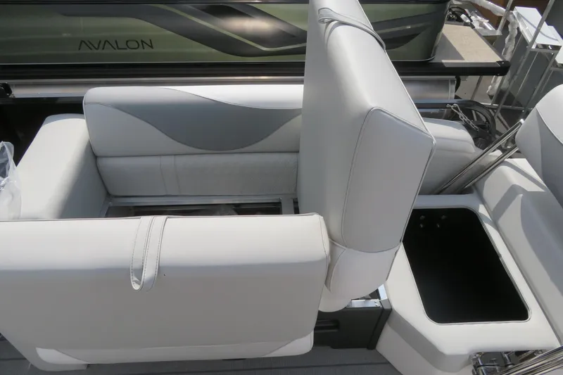 Slide: The Image of Luxury seating on 2026 Avalon 2385 LSZ Quad Lounger Tri-toon, Sarasota, FL. - 34
