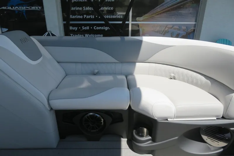 Slide: The Image of Luxurious seating on 2026 Avalon 2385 LSZ Quad Lounger Tri-toon, Sarasota, FL. - 42