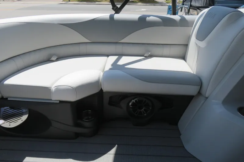 Slide: The Image of Luxurious seating in 2026 Avalon 2385 LSZ Quad Lounger, Sarasota, FL, showcasing premium upholstery. - 43