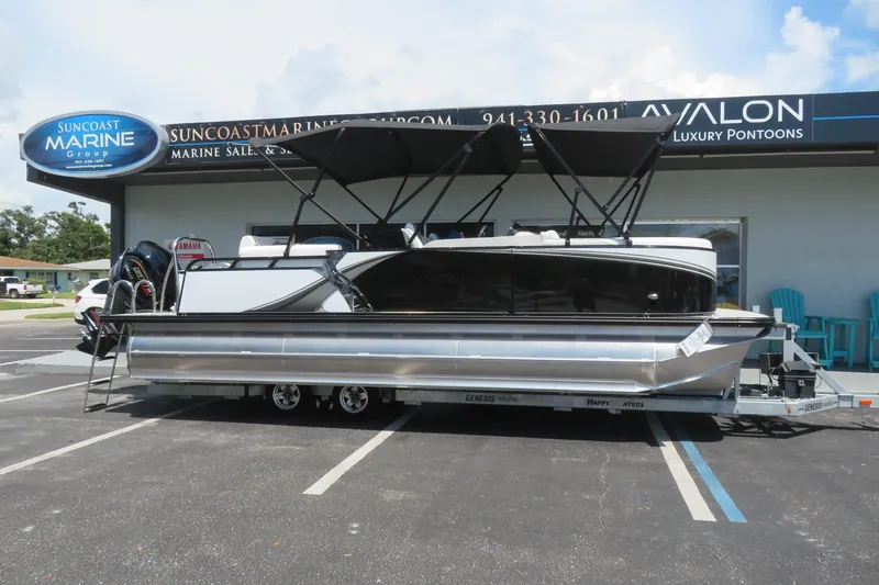 The Image of 2026 Avalon 2385 LSZ Quad Lounger luxury tri-toon at Suncoast Marine, Sarasota, FL. - 0