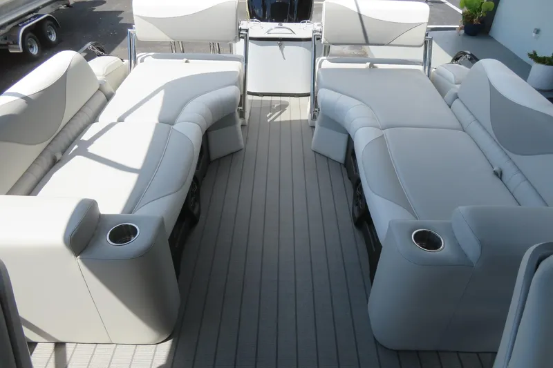 Slide: The Image of 2026 Avalon 2385 LSZ Quad Lounger interior with luxurious seating, Sarasota, FL. - 50