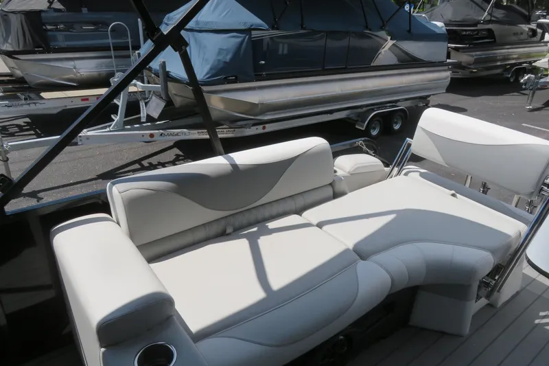 Slide: The Image of Luxurious seating on 2026 Avalon 2385 LSZ Quad Lounger Tri-toon in Sarasota, FL. - 51