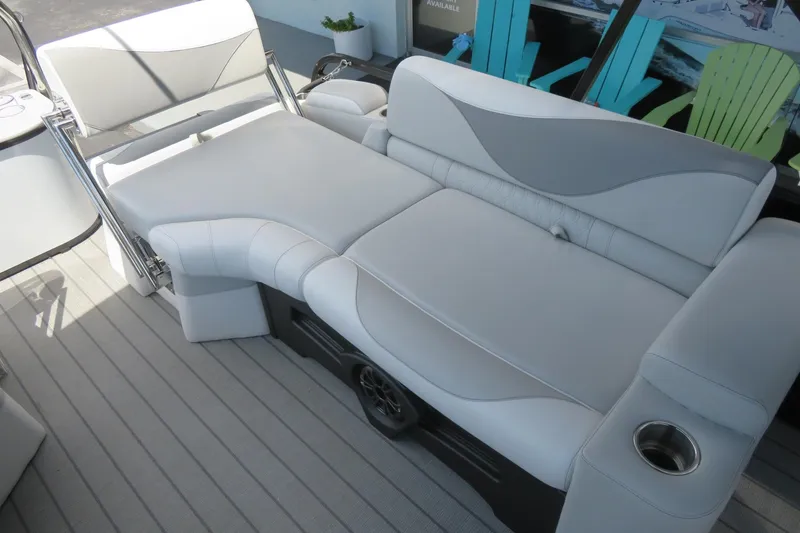 Slide: The Image of Luxurious seating on 2026 Avalon 2385 LSZ Quad Lounger, featuring elegant design and comfort. - 53