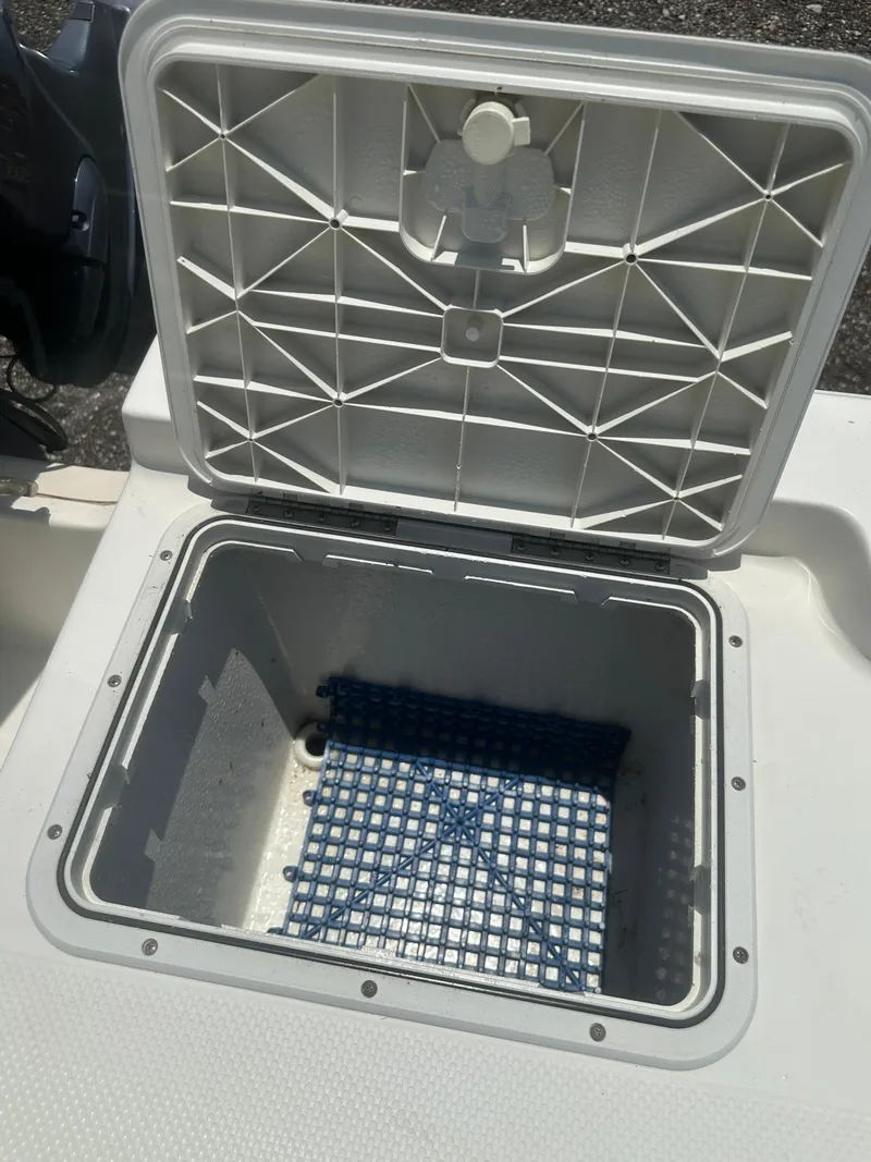 Slide: The Image of Open storage compartment on 2008 Key West 186 Bay Reef boat. - 23