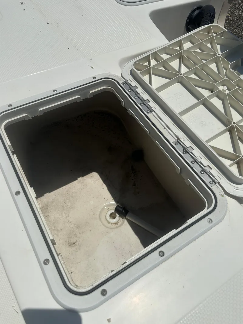 Slide: The Image of Open storage compartment on 2008 Key West 186 Bay Reef boat. - 24