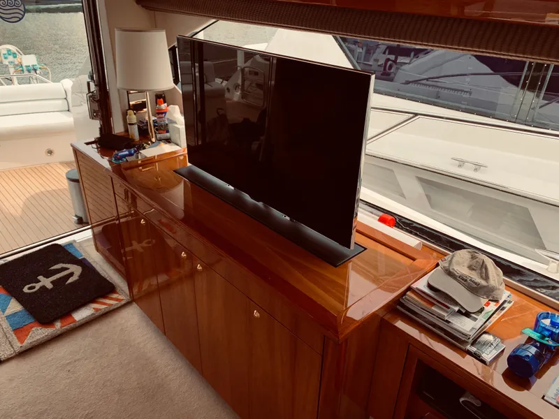 Slide: The Image of Salon with pop up TV - 34