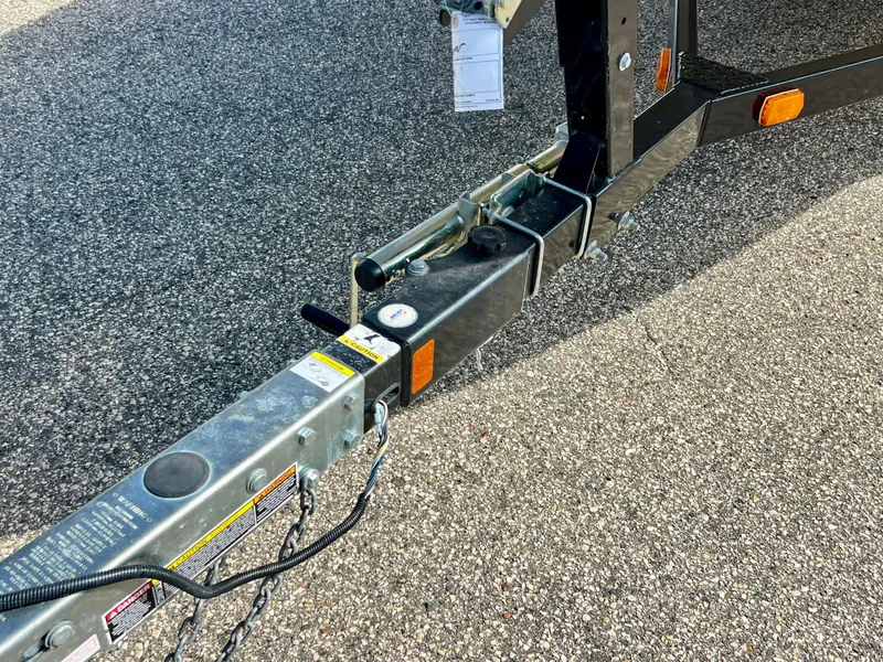 Slide: The Image of Trailer hitch of a 2007 Sea-Doo 205 Utopia on asphalt surface. - 9