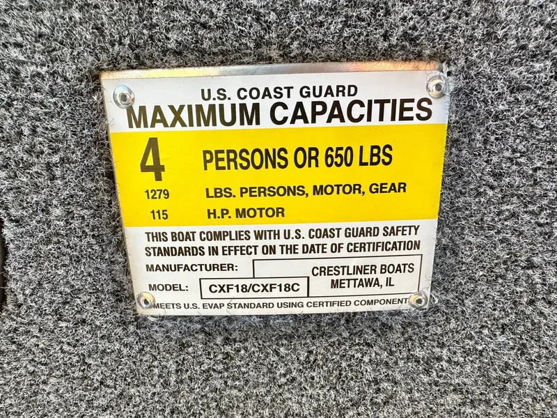 Slide: The Image of Crestliner XF 189 W/ 115HP Mercury PRO XS! 2025 - 10