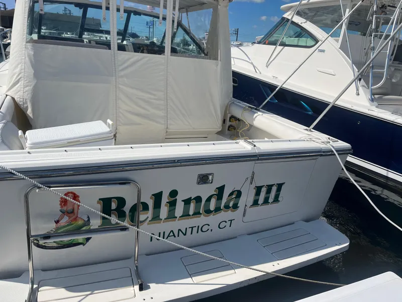 The Image of 1989 Tiara Yachts 33OPEN boat named "Belinda III" docked in Niantic, CT. - 0