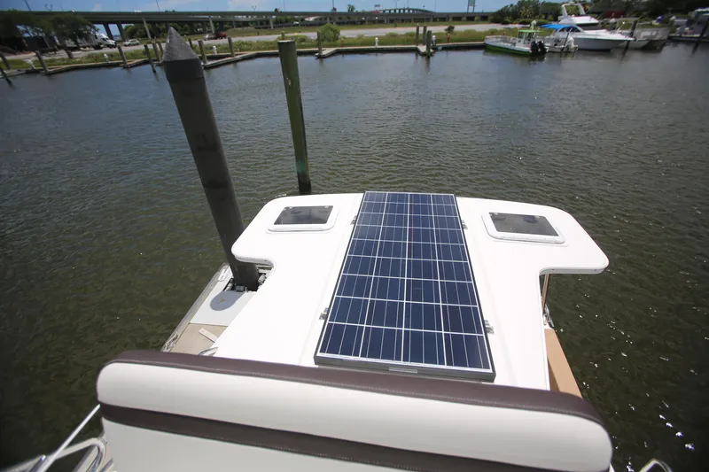 Slide: The Image of Solar panel on bridge - 11