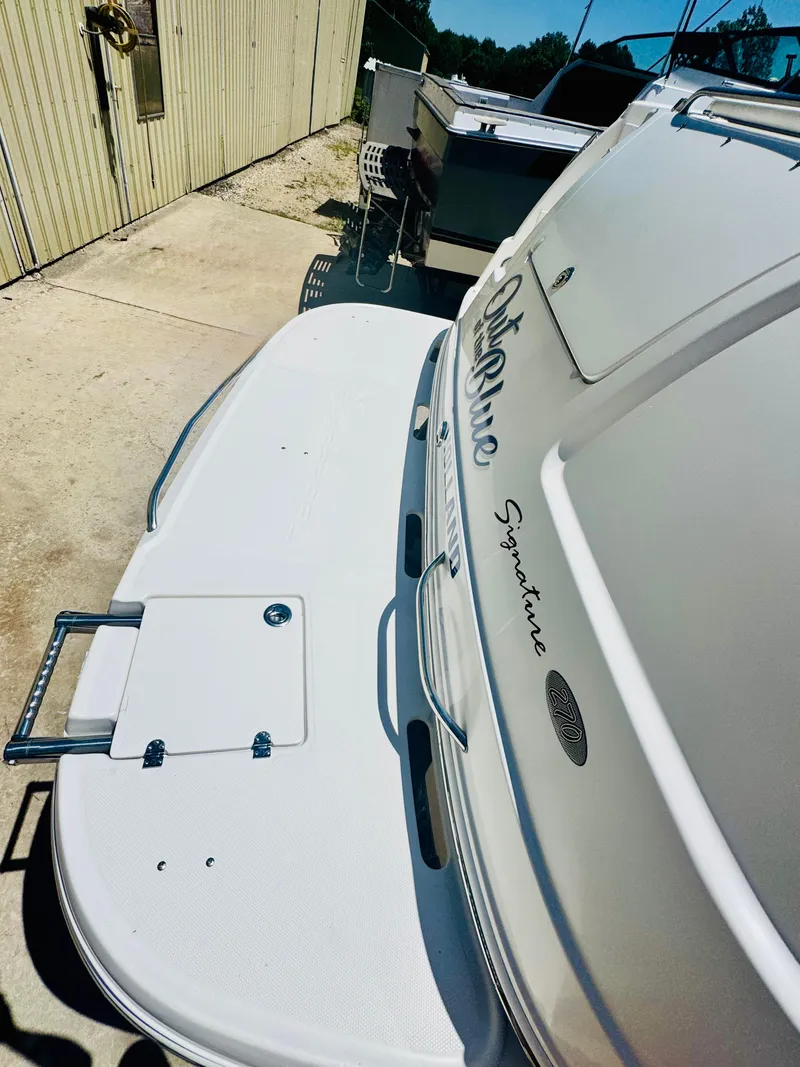Slide: The Image of 2005 Chaparral Signature 270 boat at dock. - 6