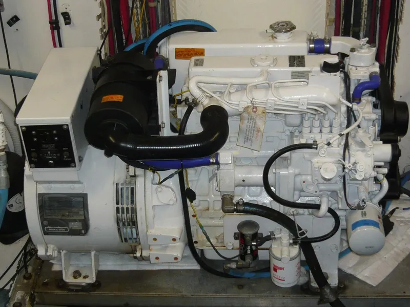 Slide: The Image of Viking Cockpit Motor Yacht 1990 - 50