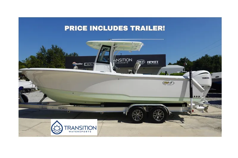 The Image of 2026 Sea Hunt Gamefish 27 boat with trailer at Transition Watersports dealership. - 0