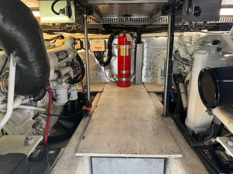 Slide: The Image of Carver Yachts 450 Voyager Pilothouse 2001 - 56