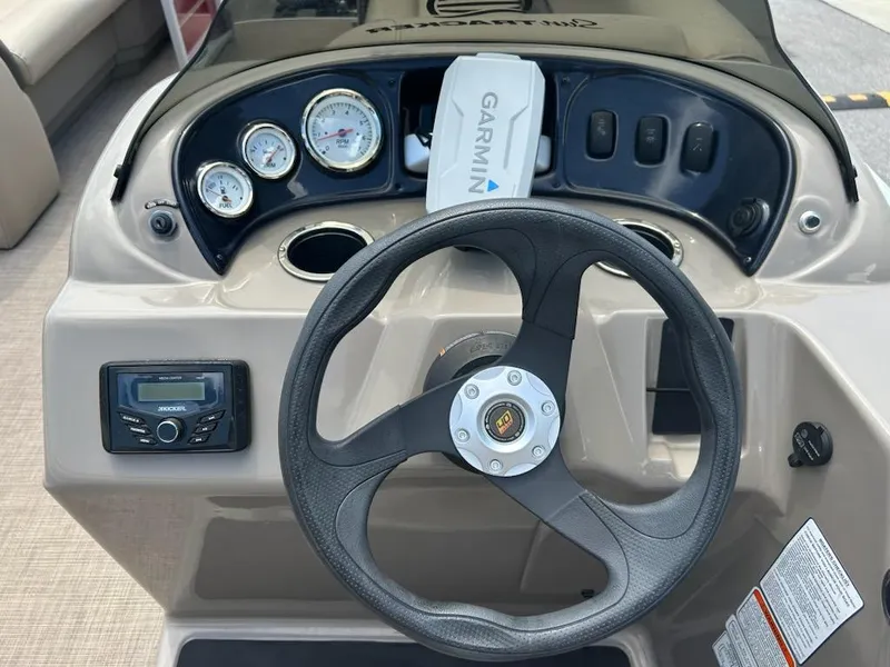 Slide: The Image of Sun Tracker Party Barge 18 DLX 2023 - 14