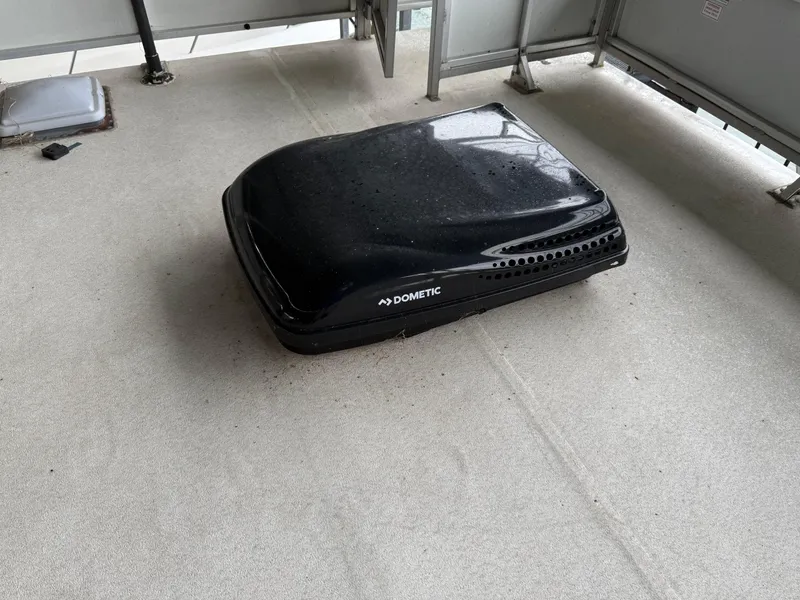 Slide: The Image of Black Dometic air conditioning unit on Myacht M Yacht, 2001 model. - 26