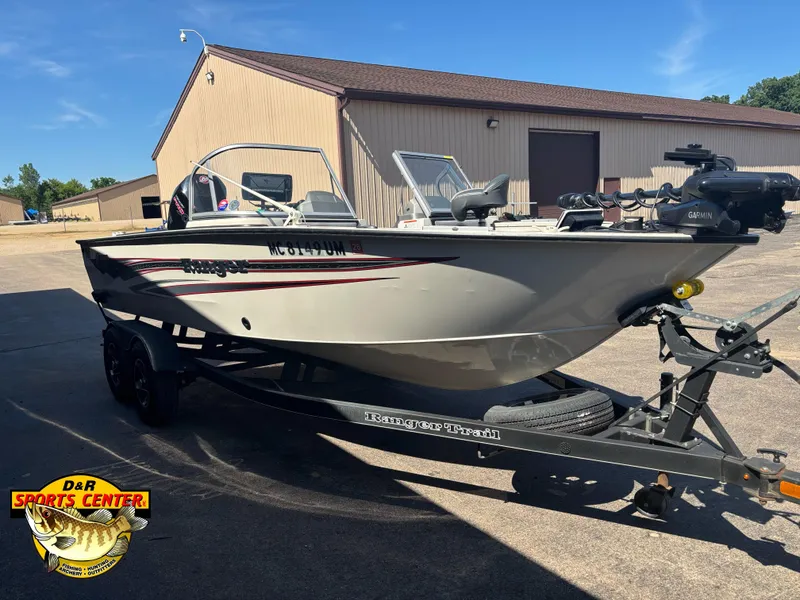 Slide: The Image of 2020 Ranger VX1888 WT boat on trailer at D&R Sports Center. - 4