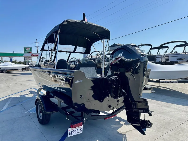 Slide: The Image of Crestliner 1750 Super Hawk Walk-Through JS w/ 115HP Mercury! 2022 - 5