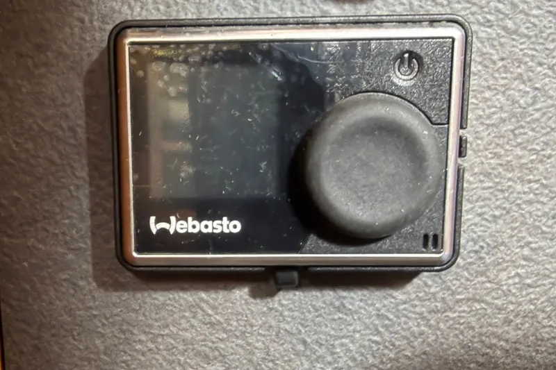 Slide: The Image of Webasto control panel on Jeanneau Sun Odyssey 349, 2021 model. - 39