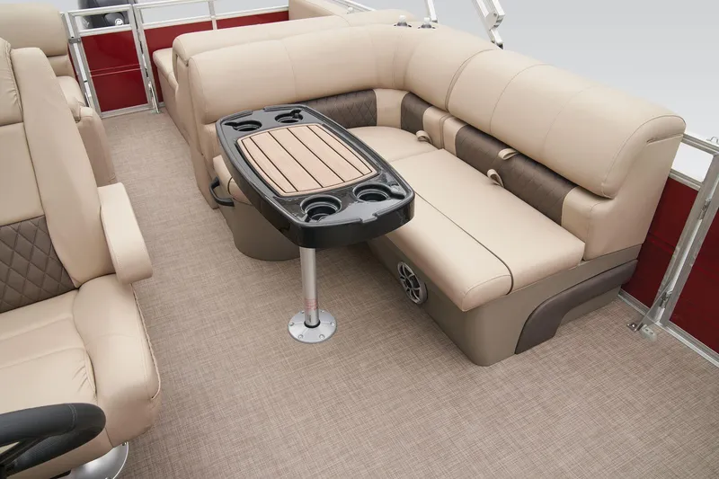 Slide: The Image of Sun Tracker Party Barge 22 RF DLX 2025 - 15