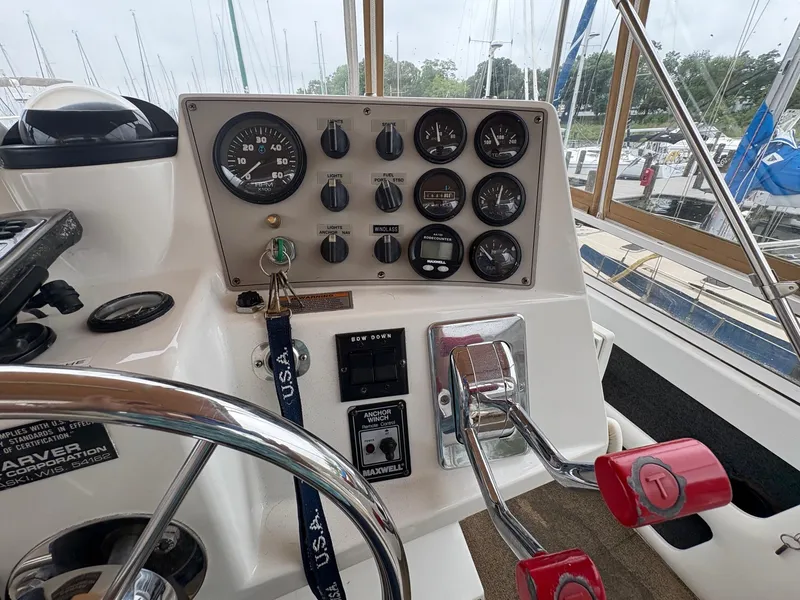 Slide: The Image of Carver 356 Motor Yacht 1999 - 17