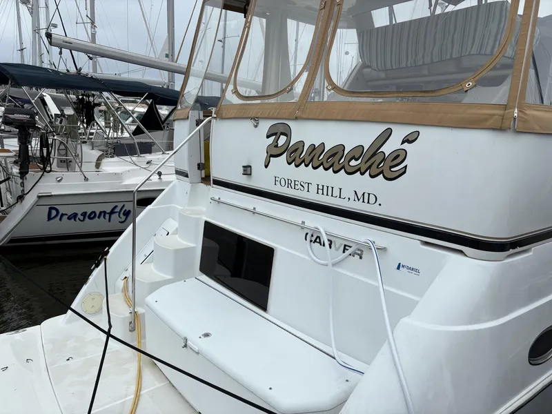 Slide: The Image of Carver Yachts 356 Motor Yacht 1999 - 72