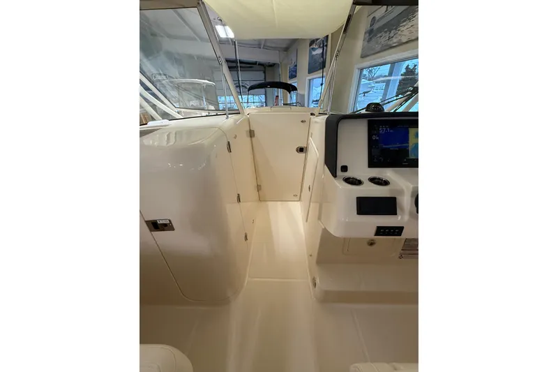Slide: The Image of Interior view of Grady-White Freedom 285 boat, model year 2026. - 18