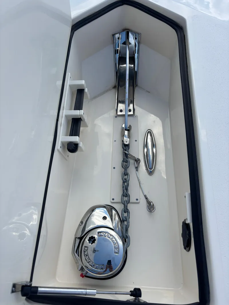 Slide: The Image of 2024 Scout 377 LXF Windlass Compartment - 21