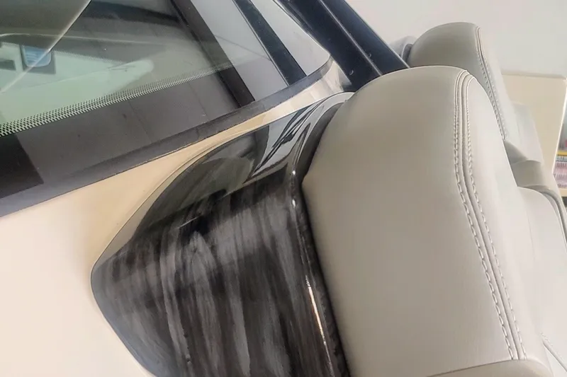 Slide: The Image of 2024 Scout 377 LXF Custom Paint Enhancements in Faux Teak Pattern - 24