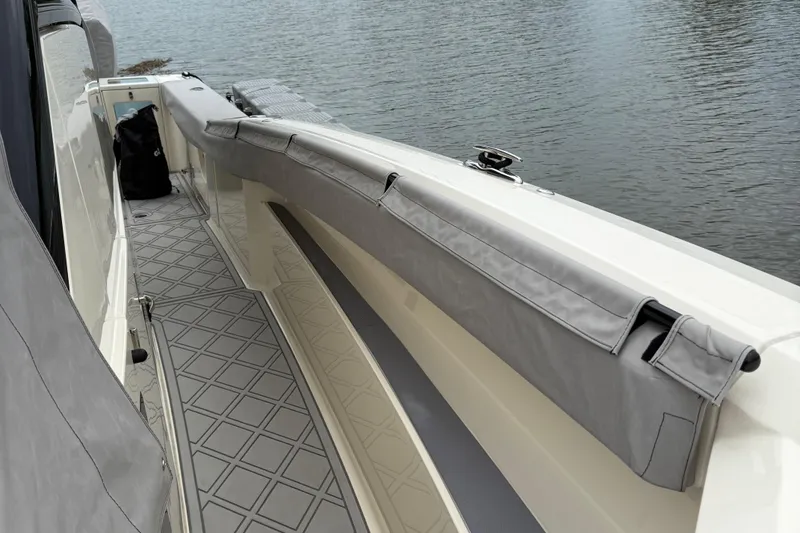 Slide: The Image of 2024 Scout 377 LXF Custom Combing Covers - Sunbrella - 35