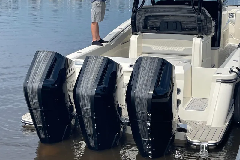 Slide: The Image of Custom Mohawk Paint in Faux Teak Pattern - 8