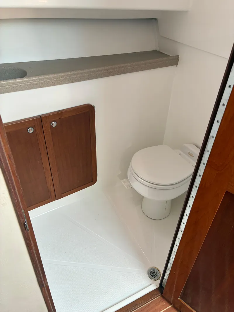 Slide: The Image of Stamas 320 Express with 2020 outboards 2005 - 19