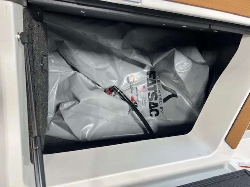 Slide: The Image of 2024 Axis T250 storage compartment with Fatsac ballast bag inside. - 20