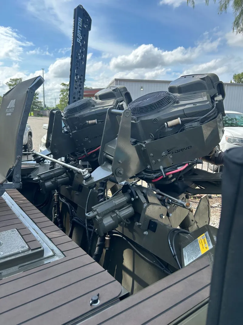 Slide: The Image of Pro-Drive 2086 X w/twin 40 hp Shallow drives 2023 - 4