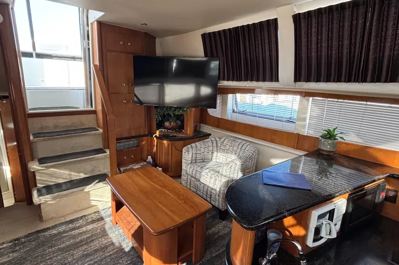 Slide: The Image of Carver Yachts 396 Aft Cabin Motor Yacht 2001 - 50