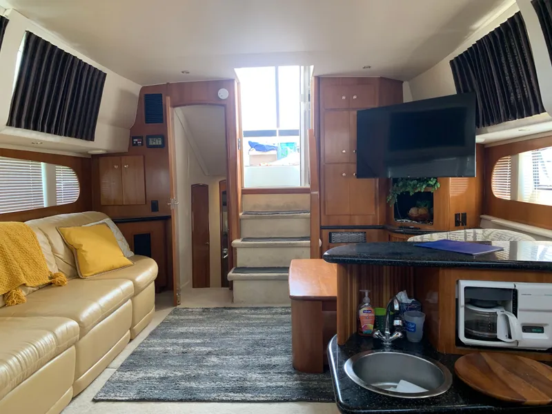 Slide: The Image of Carver Yachts 396 Aft Cabin Motor Yacht 2001 - 53