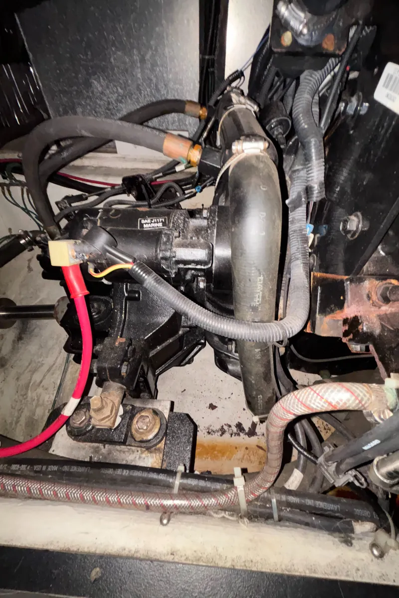 Slide: The Image of Carver Yachts 396 Aft Cabin Motor Yacht 2001 - 87