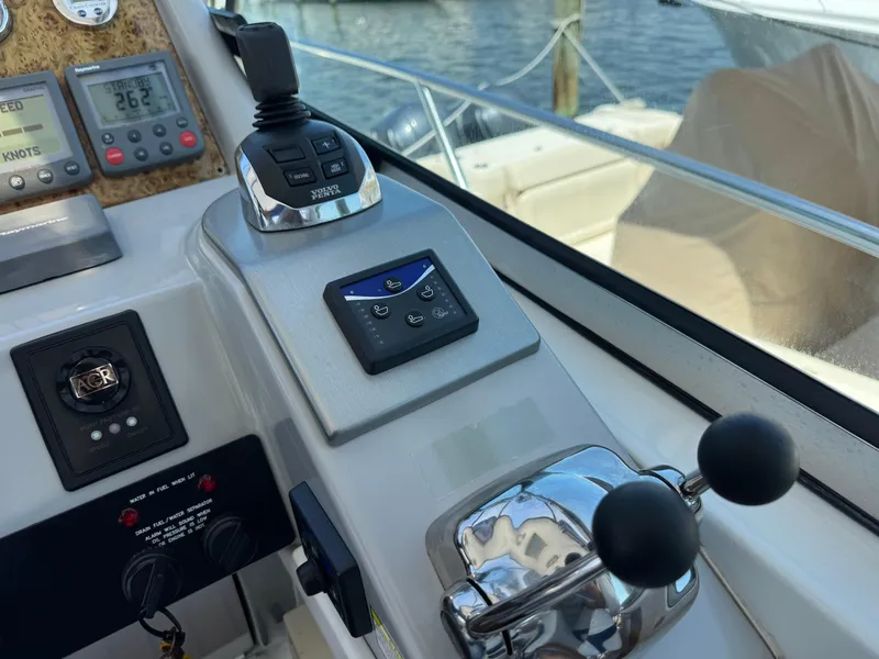 Slide: The Image of Control panel of a 2008 Formula 40 PC boat with navigation instruments. - 21
