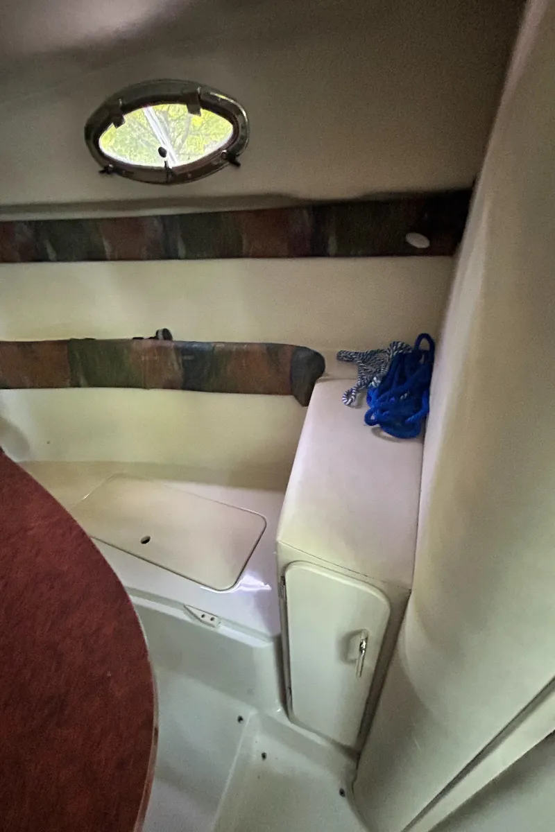Slide: The Image of Interior cabin of a 1995 Donzi 255 Medallion boat. - 17