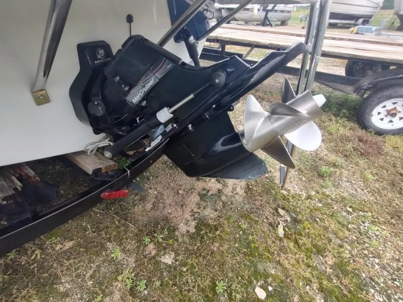 Slide: The Image of 2005 Crownline 270 BR boat with MerCruiser outdrive and stainless steel propeller. - 20