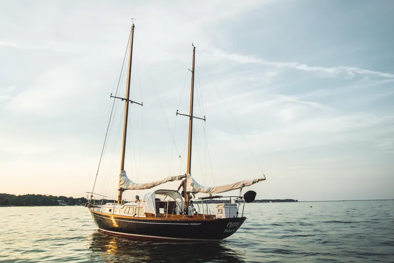 Slide: The Image of Cheoy Lee Herreshoff 31 Offshore Ketch 1968 - 56