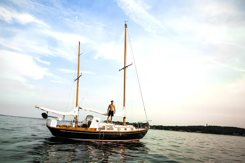 Slide: The Image of Cheoy Lee Herreshoff 31 Offshore Ketch 1968 - 58